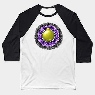 Pride Rosette - Non-Binary Baseball T-Shirt